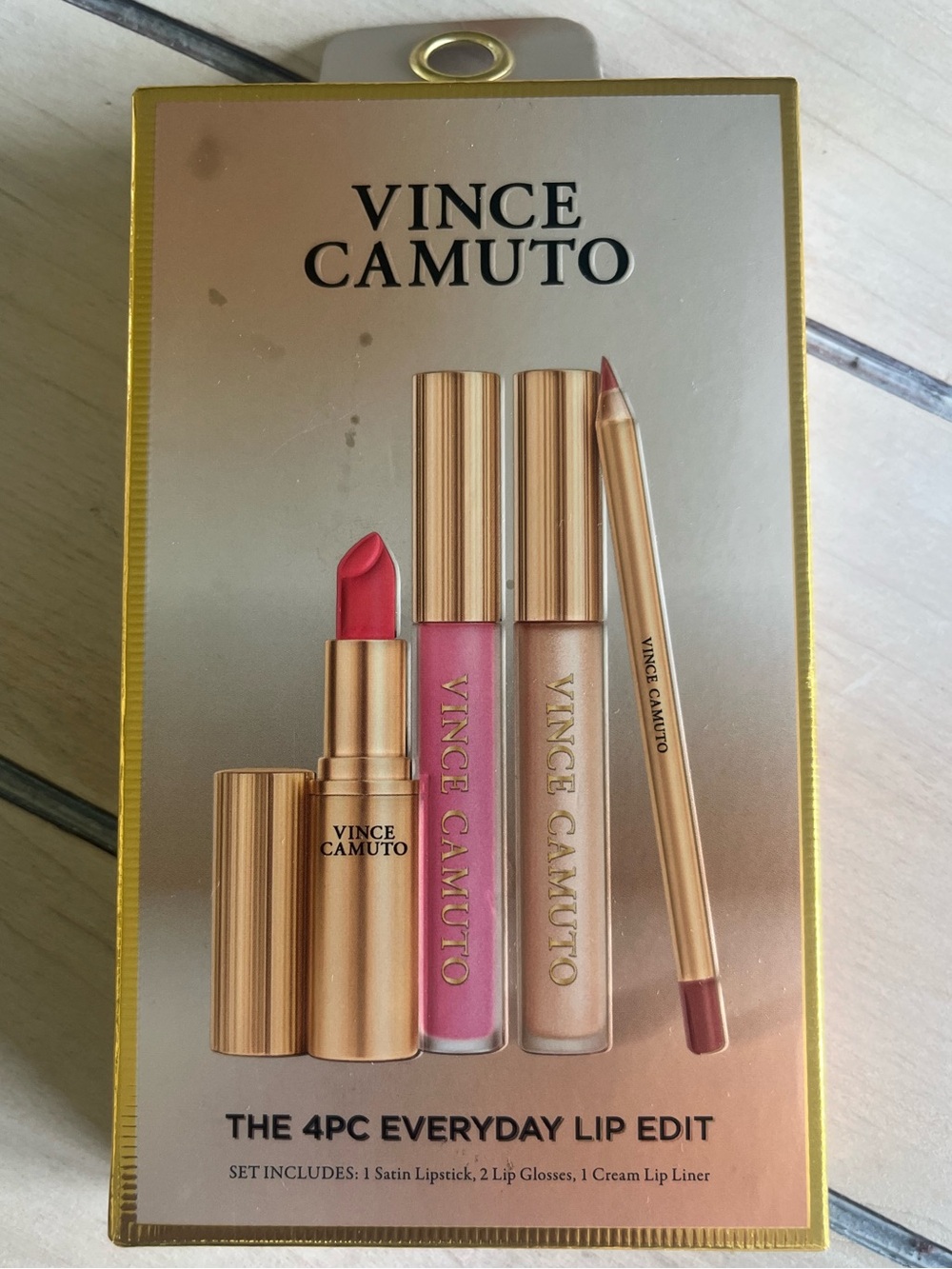 Vince Camuto 4PC Everyday Lip Edit